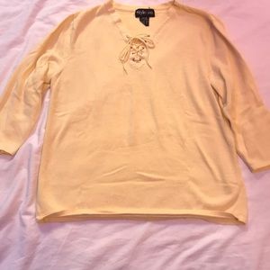Yellow vintage top
